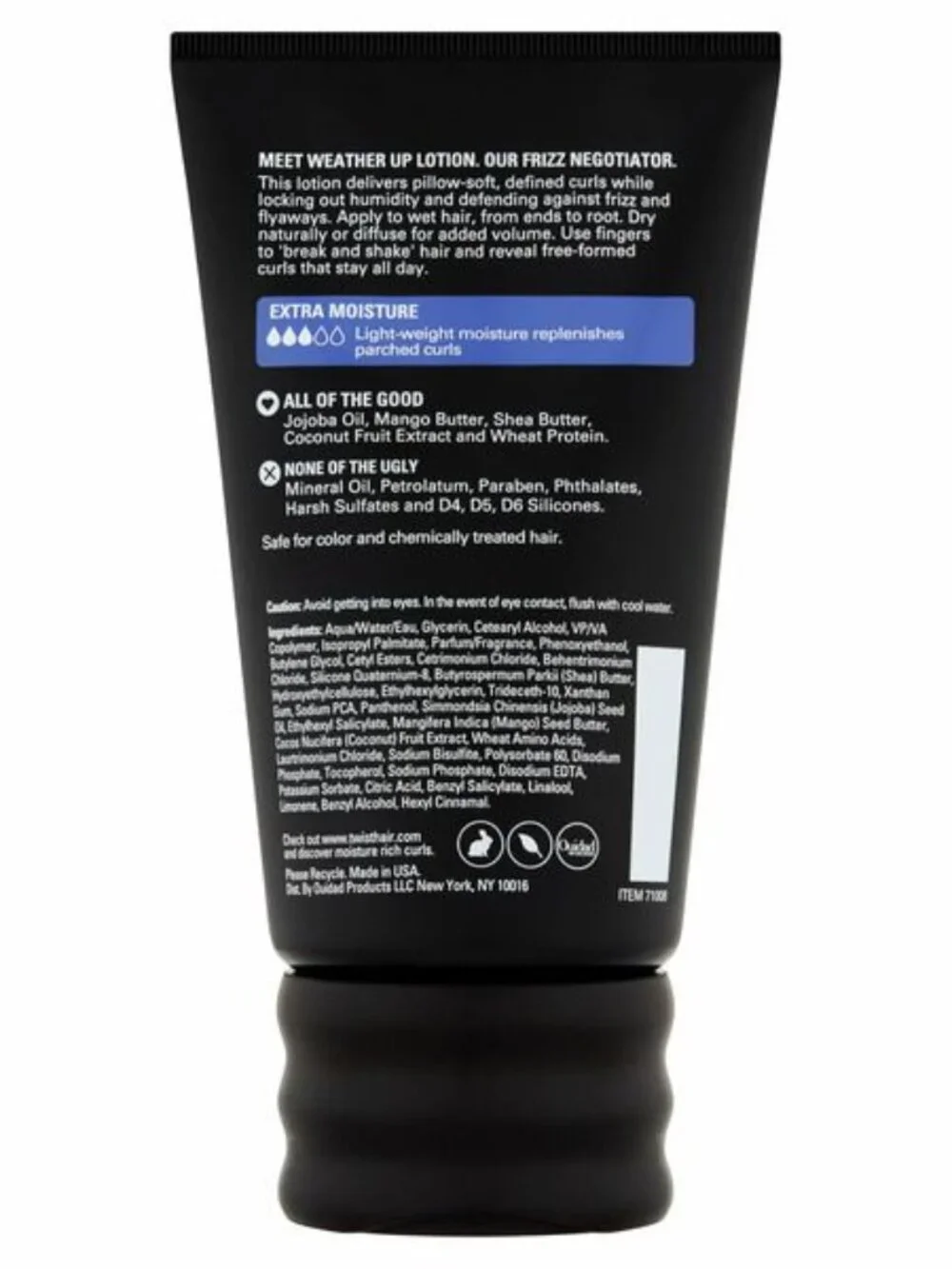 3X Twist Weather Up Lotion Super Light Extra Moisture Styling Lotion Anti-Frizz